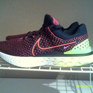 NIKE REACT INFINITY RUN FLYKNIT 3 "Green Strike" MEN'S RUN SHOES 12 DH5392-003